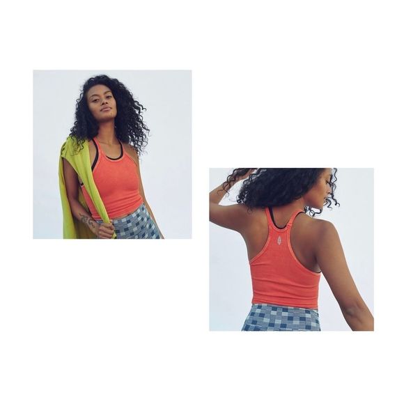 FREE PEOPLE GOOD KARMA 7/8 HIGH RISE TIE DYE CHERRY BOMB LEGGINGS SET XS/S NWOT - Picture 8 of 9